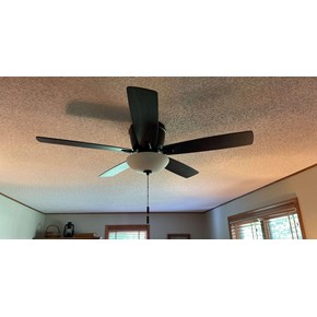 Ace Handyman Services of Lincoln Way replaced a ceiling fan