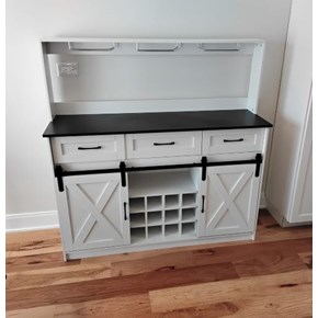 Ace Handyman Services of Lincoln Way assembled a buffet top