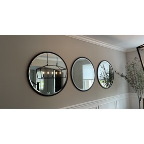 Ace Handyman Services of Lincoln Way hung three mirrors evenly 