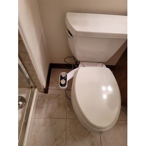 Ace Handyman Services of Lincoln Way installed a bidet