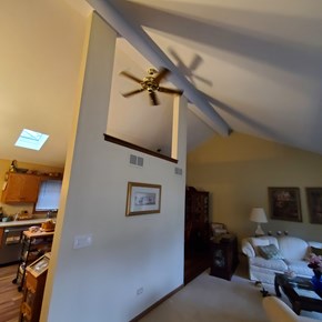 Replacement ceiling fan