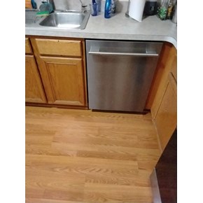 Ace Handyman Services of Lincoln Way replaced flooring