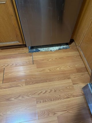 Ace Handyman Services of Lincoln Way replaced flooring before
