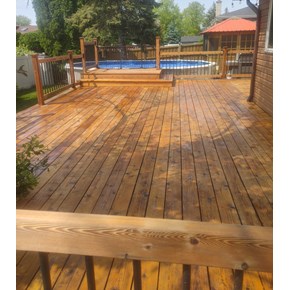 Ace Handyman Services of Lincoln Way power washed & added clear coat