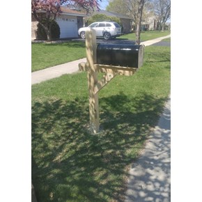 Ace Handyman Services of Lincoln Way replaced a mailbox for a client in Tinley Park, IL 