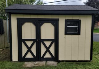 Ace Handyman Services of Lincoln Way painted a shed after