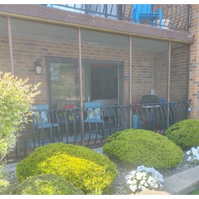 Ace Handyman Services of Lincoln Way replaced balcony screening