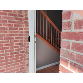 Ace Handyman Services of Lincoln Way repaired an exterior door jamb 