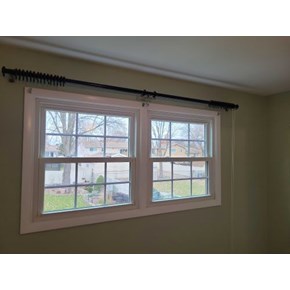Ace Handyman Services of Lincoln Way hung a drapery rod