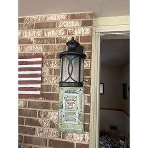 Ace Handyman Services of Lincoln Way replaced an outside light fixture 