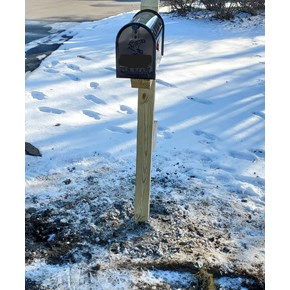 Ace Handyman Services replaced a mailbox