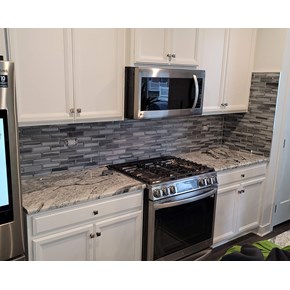 Ace Handyman Services of Lincoln Way installed a kitchen backsplash