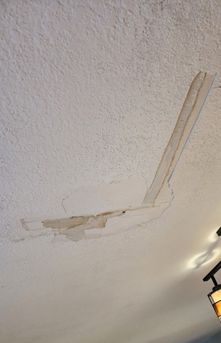 Ace Handyman Services Fort Wayne Drywall repair before