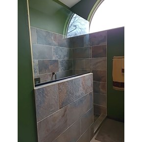 Tiled Bathroom remodel- Carmel, Hamilton County, IN - After