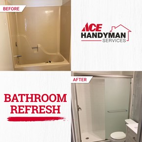 Bathroom Refresh in Castleton, IN