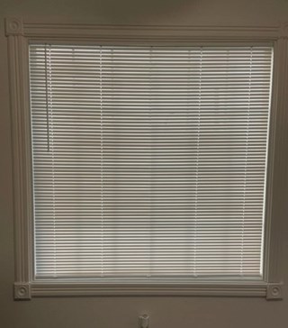 Window blind installation in Cedar Rapids, IA