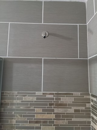 Ace Handyman Services Project in Des Moines, IA - Shower head
