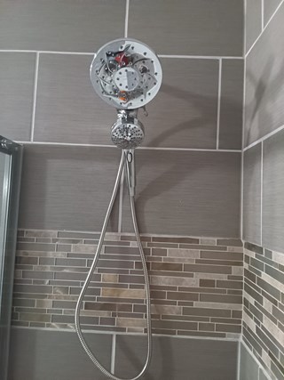 Ace Handyman Services Project in Des Moines, IA - Shower Head