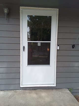 Ace Handyman Services Project in Des Moines, IA - Storm Door