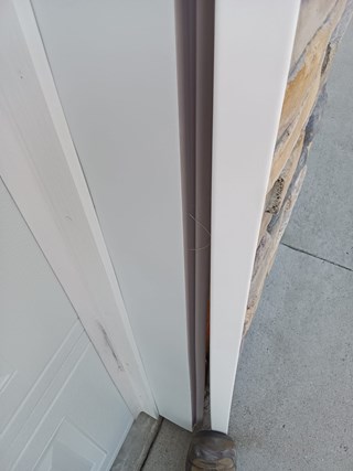 Ace Handyman Services Project in Des Moines, IA - Garage Door Trim