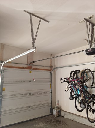 AHS Des Moines East Garage Storage before 