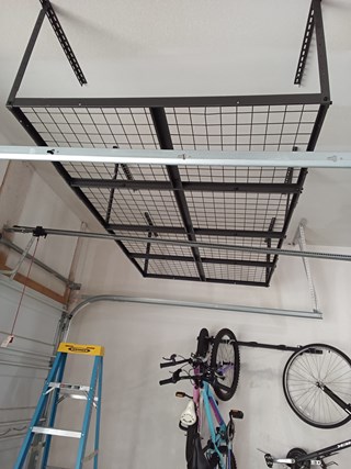 AHS Des Moines East Garage Storage after 