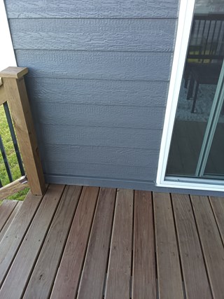 Ace Handyman Services Project in Des Moines, IA - Outside Dog Door