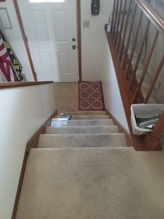 AHS Des Moines East Stairs before 