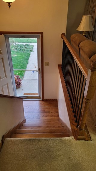 AHS Des Moines East Stair after 