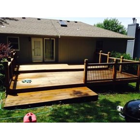 handyman deck staining before olathe ks