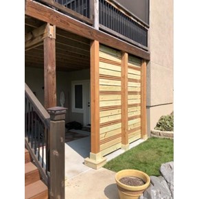 handyman privacy wall install shawnee ks