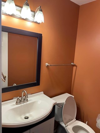 Powder Room Refresh Before, Florence, KY