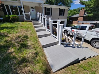 Handrail Installed