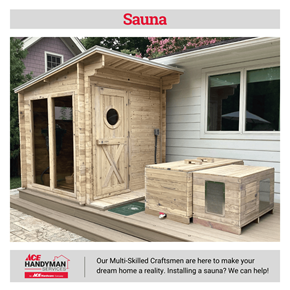 Outdoor sauna Outdoor sauna
