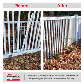 fence before and after fence before and after