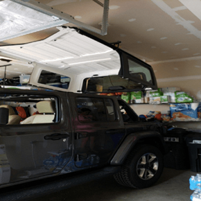 Jeep top lift installation in Howard County, MD