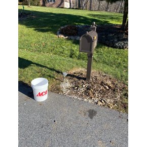 Mailbox installation in Reisterstown, MD