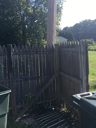 Replacing Privacy Fence with Custom Gate in Sykesville, MD