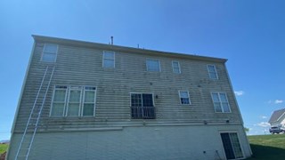 Pressure washing in Eldersburg, MD before