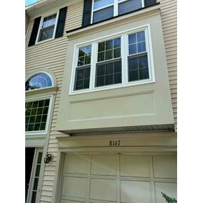 Painted exterior box bump out Laurel, MD - Ace Handyman Services