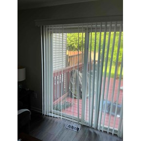 Installed vertical blinds Jessup, MD - Ace Handyman Services