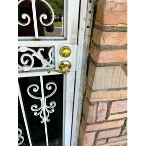 installed new handle and lock in storm door Silver Spring, MD - Ace Handyman Services installed new handle and lock in storm door Silver Spring, MD - Ace Handyman Services