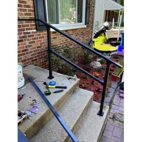 Exterior hand rail installation Silver Spring, MD - Ace Handyman Services