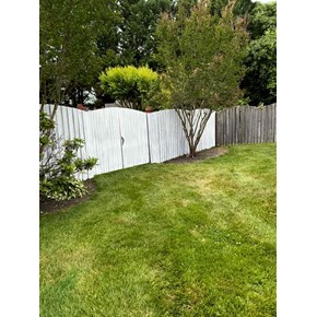 Painted fence Gambrills, MD - Ace Handyman Services