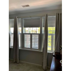 installed replacement window curtain rods and curtains Gambrills, MD - Ace Handyman Services