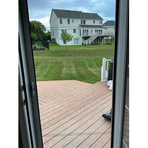Installed roll away door screen Odenton, MD - Ace Handyman Services