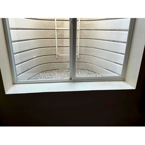 Sanded and painted previous drywall repair on window sill Odenton, MD - Ace Handyman Services
