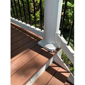Repaired detached exterior railing Pasadena, MD - Ace Handyman Services