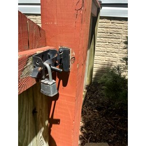 Repaired gate latch Pasadena, MD - Ace Handyman Services