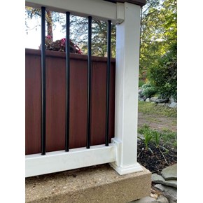 installed new railing spindles Pasadena, MD - Ace Handyman Services